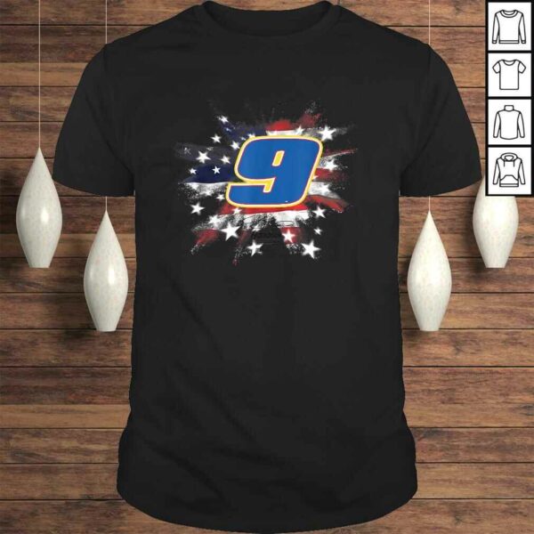 NASCAR – Chase Elliott – Fireworks V-Neck T-Shirt