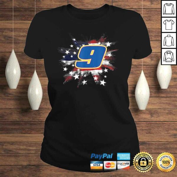 NASCAR – Chase Elliott – Fireworks V-Neck T-Shirt