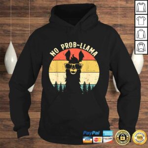 NO PROB-LLAMA Shirts Vintage Llama Alpaca TShirt 3 NO PROB LLAMA Shirts Vintage Llama Alpaca TShirt 4