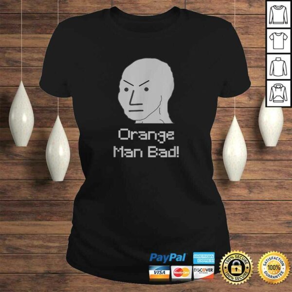 NPC Meme Orange Man Bad Gift TShirt