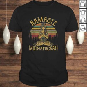 Namaste Muthafuckah Vintage Shirt Yoga Lover TShirt Namaste Muthafuckah Vintage Shirt Yoga Lover TShirt