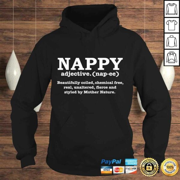 Nappy Hair Definition Natural Hair Pride Locs Kinky Shirt