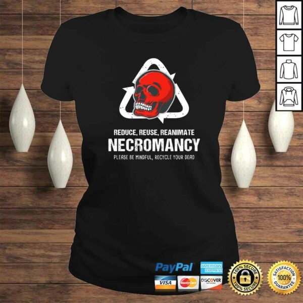 Necromancy Gamer D20 Dice Dungeon Dragons Gaming Gift V-Neck T-Shirt