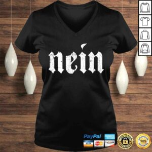 Nein Shirt German No Funny kids Saying Germany Vintage Tee