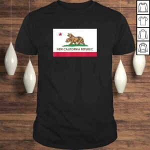 New California Republic – NCR Flag TShirt New California Republic – NCR Flag TShirt