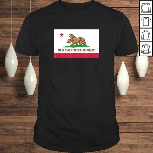 New California Republic – NCR Flag TShirt