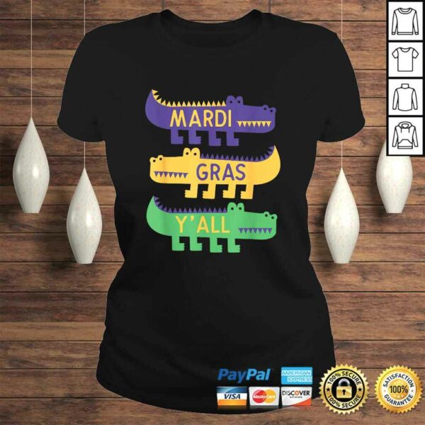 New Orleans Mardi Gras For Kids Funny Gator Carnival Costume Gift Top