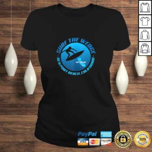 Newport Beach Wedge Surf Spot Barrel Riding TShirt 2 Newport Beach Wedge Surf Spot Barrel Riding TShirt 3