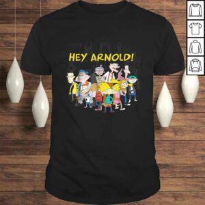 Nickelodeon Hey Arnold Cast HangouShirt Nickelodeon Hey Arnold Cast HangouShirt