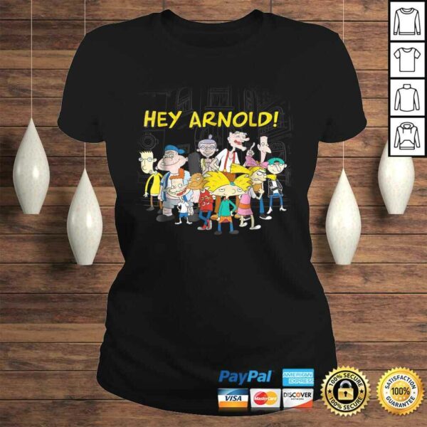 Nickelodeon Hey Arnold Cast HangouShirt