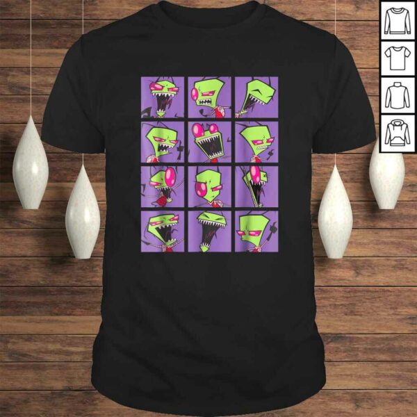 Nickelodeon Invader Zim Freak Out Collage Gift TShirt