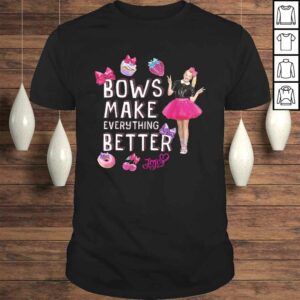 Nickelodeon JoJo Siwa Bows Make It Better Tee Shirt Nickelodeon JoJo Siwa Bows Make It Better Tee Shirt