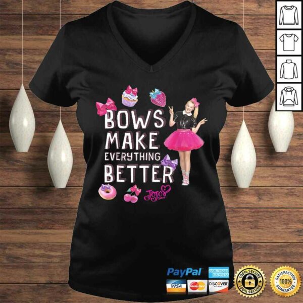 Nickelodeon JoJo Siwa Bows Make It Better Tee Shirt