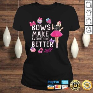 Nickelodeon JoJo Siwa Bows Make It Better Tee Shirt 2 Nickelodeon JoJo Siwa Bows Make It Better Tee Shirt 3