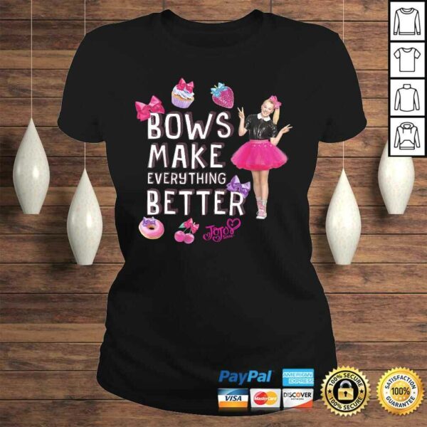 Nickelodeon JoJo Siwa Bows Make It Better Tee Shirt