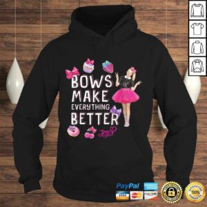 Nickelodeon JoJo Siwa Bows Make It Better Tee Shirt 3 Nickelodeon JoJo Siwa Bows Make It Better Tee Shirt 4