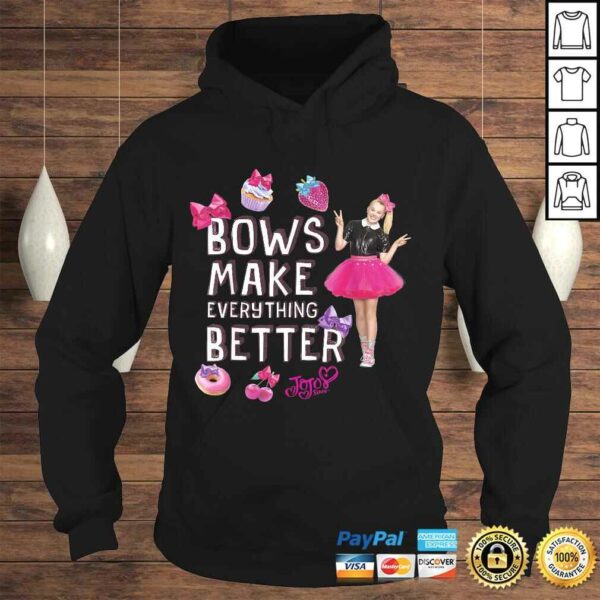 Nickelodeon JoJo Siwa Bows Make It Better Tee Shirt