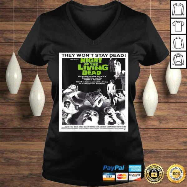 Night of Living Dead – Vintage Zombie Movie TShirt