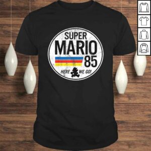 Nintendo Super Mario Here We Go 85 Retro Vintage T-shirt Nintendo Super Mario Here We Go 85 Retro Vintage T-shirt
