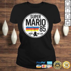Nintendo Super Mario Here We Go 85 Retro Vintage T shirt 3