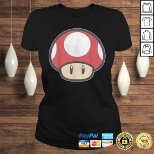 Nintendo Super Mario Mushroom Power-Up Graphic Gift Top 2 Nintendo Super Mario Mushroom Power Up Graphic Gift Top 3
