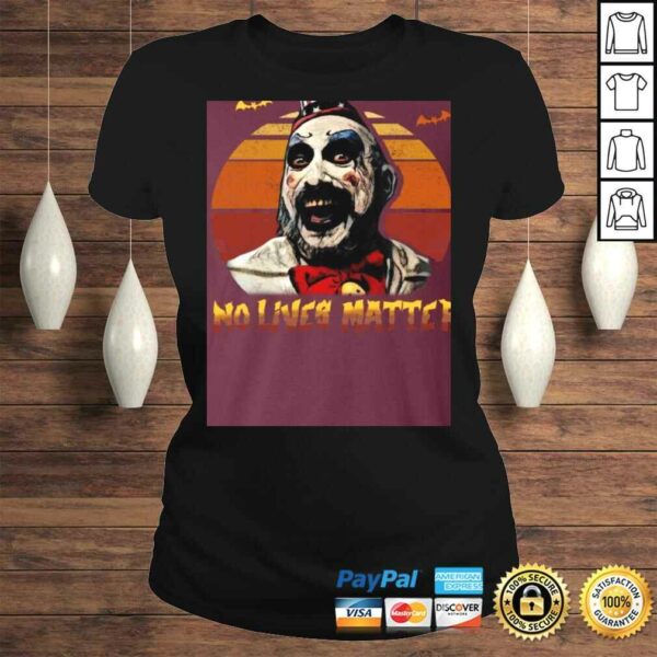 No Lives Matter Captain Vintage Retro Spauldin T-shirt