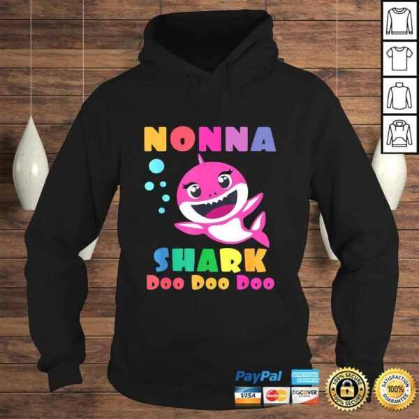 Nonna Shark Shirt Funny Mothers Day Gift For Womens Mom Tee Shirt