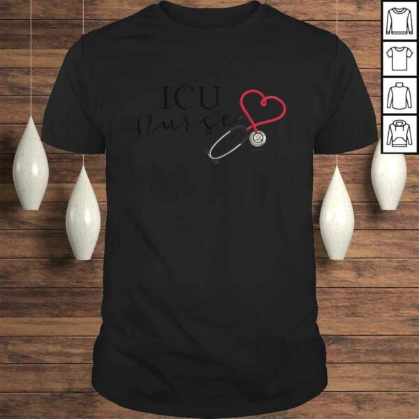 Nurse Gifts For Women Shirt ICU Funny Shirt Long Sleeve