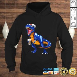 Nursesaurus T rex Coffee Shirt Nurse Saurus Dinosaur TShirt 3 Nursesaurus T rex Coffee Shirt Nurse Saurus Dinosaur TShirt 4