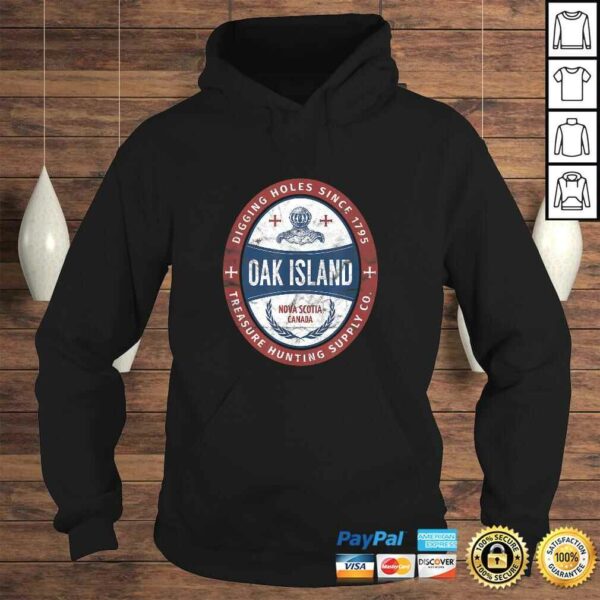 Oak Island Treasure Hunting Retro Templar Knight Treasure Gi TShirt