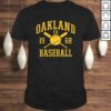 Oakland Baseball Vintage OAK Pride Retro Distressed Shirt