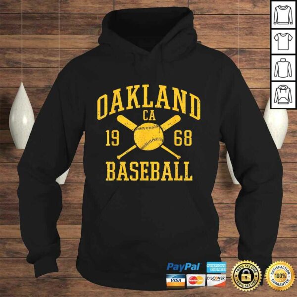 Oakland Baseball Vintage OAK Pride Retro Distressed Shirt