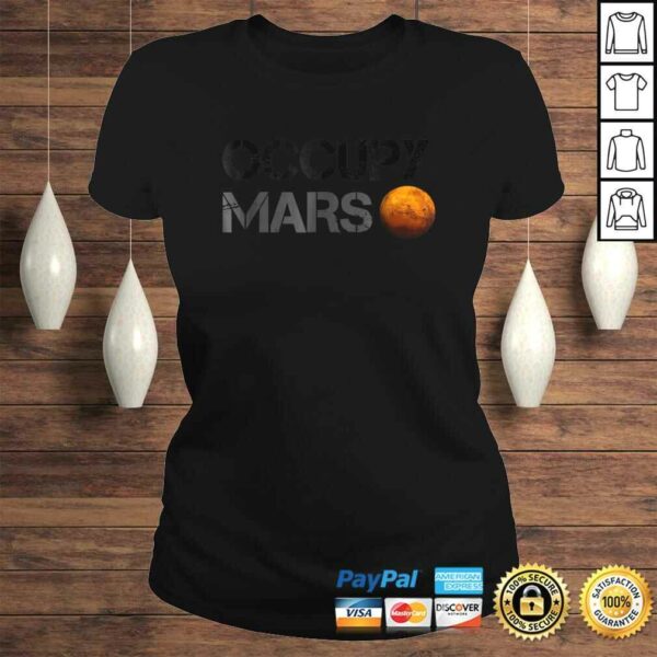 Occupy Mars V-Neck T-Shirt