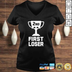Official 2ND PLACE FIRST LOSER Funny Second Place Trophy Gift TShirt