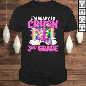 Official 3rd Grade Dabbing Unicorn Back To School Girls Gift TShirt Official 3rd Grade Dabbing Unicorn Back To School Girls Gift TShirt