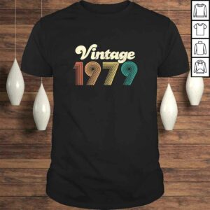 Official 40th Birthday Gift – Vintage 1979 Shirt Classic Women Men Shirt Official 40th Birthday Gift – Vintage 1979 Shirt Classic Women Men Shirt
