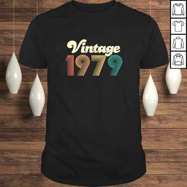 Official 40th Birthday Gift – Vintage 1979 Shirt Classic Women Men Shirt