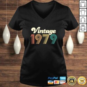 Official 40th Birthday Gift – Vintage 1979 Shirt Classic Women Men Shirt