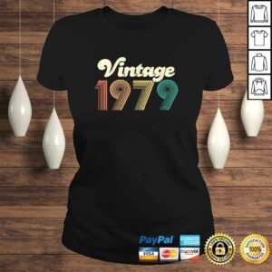 Official 40th Birthday Gift - Vintage 1979 Shirt Classic Women Men Shirt 2 Official 40th Birthday Gift Vintage 1979 Shirt Classic Women Men Shirt 3
