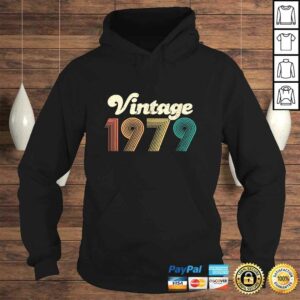 Official 40th Birthday Gift - Vintage 1979 Shirt Classic Women Men Shirt 3 Official 40th Birthday Gift Vintage 1979 Shirt Classic Women Men Shirt 4
