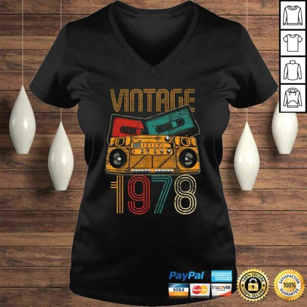 Official 42nd Birthday Gifts – Years Old Vintage 1978 Shirt