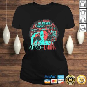 Official Afro-Latina Natural Hair Queen Black Women History Month Shirt 2 Official Afro Latina Natural Hair Queen Black Women History Month Shirt 3