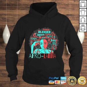 Official Afro-Latina Natural Hair Queen Black Women History Month Shirt 3 Official Afro Latina Natural Hair Queen Black Women History Month Shirt 4