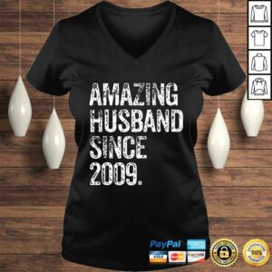 Official Amazing Husband Since 2009 11 Years Wedding Anniversary TShirt
