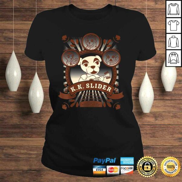 Official Animal Crossing K.K. Slider At The Roost Poster Tee Shirt