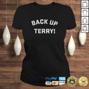 Official Back Up Terry! Wheelchair Fireworks TShirt 3