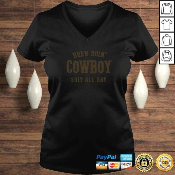 Official Been Doing Cowboy Shit Western Cowgirl Gift Shirt