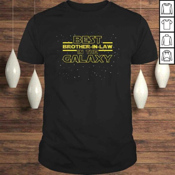Official Best Brother in Law Galaxy Shirt Gift for Brother in Law Gift Top