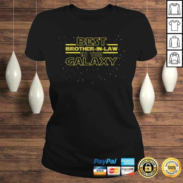 Official Best Brother in Law Galaxy Shirt Gift for Brother in Law Gift Top