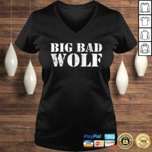 Official Big Bad and Wolf Funny Wolves Werewolf Cool Dog TShirt